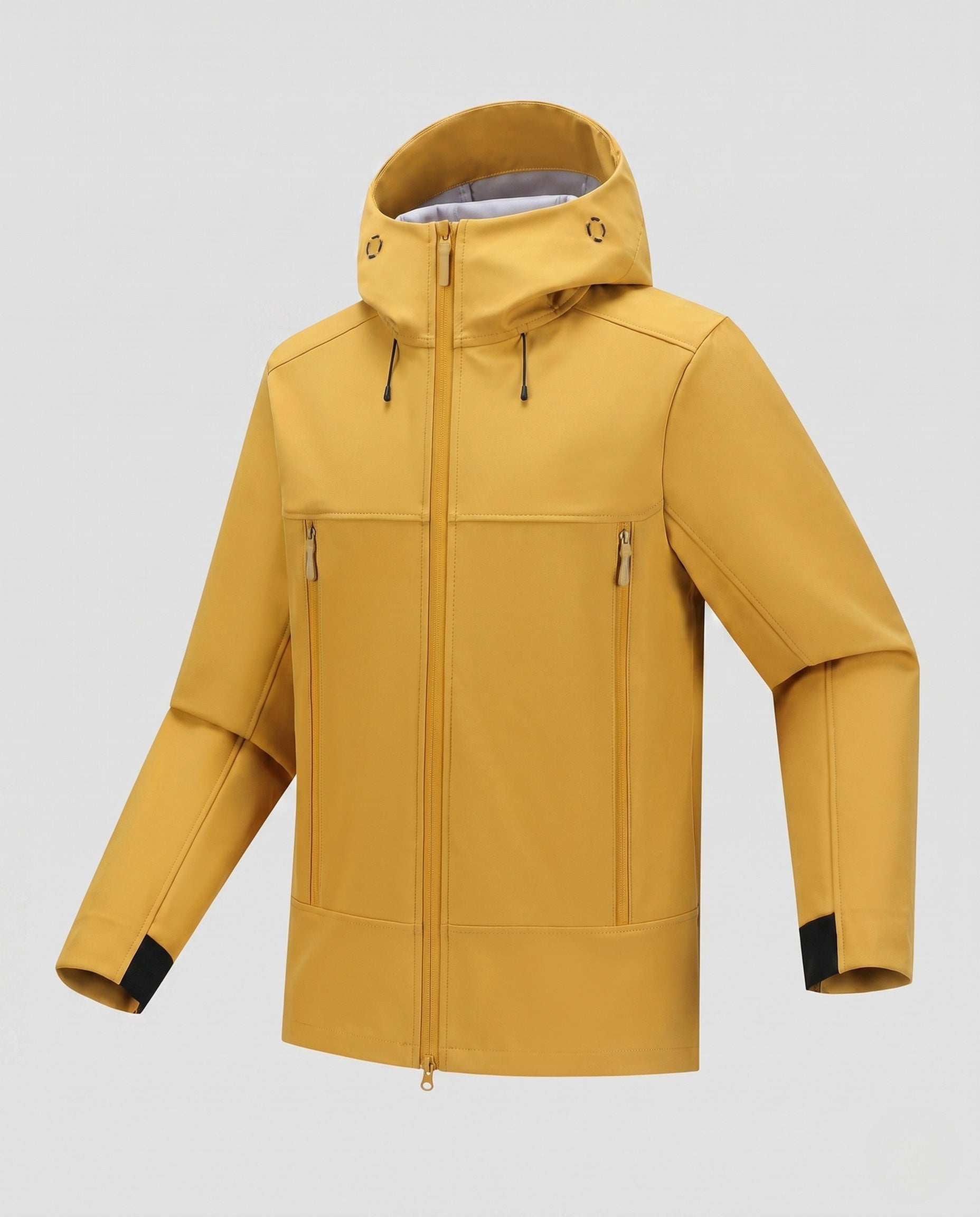 Women's Water-Repellent Outdoor Jacket with Adjustable Hood