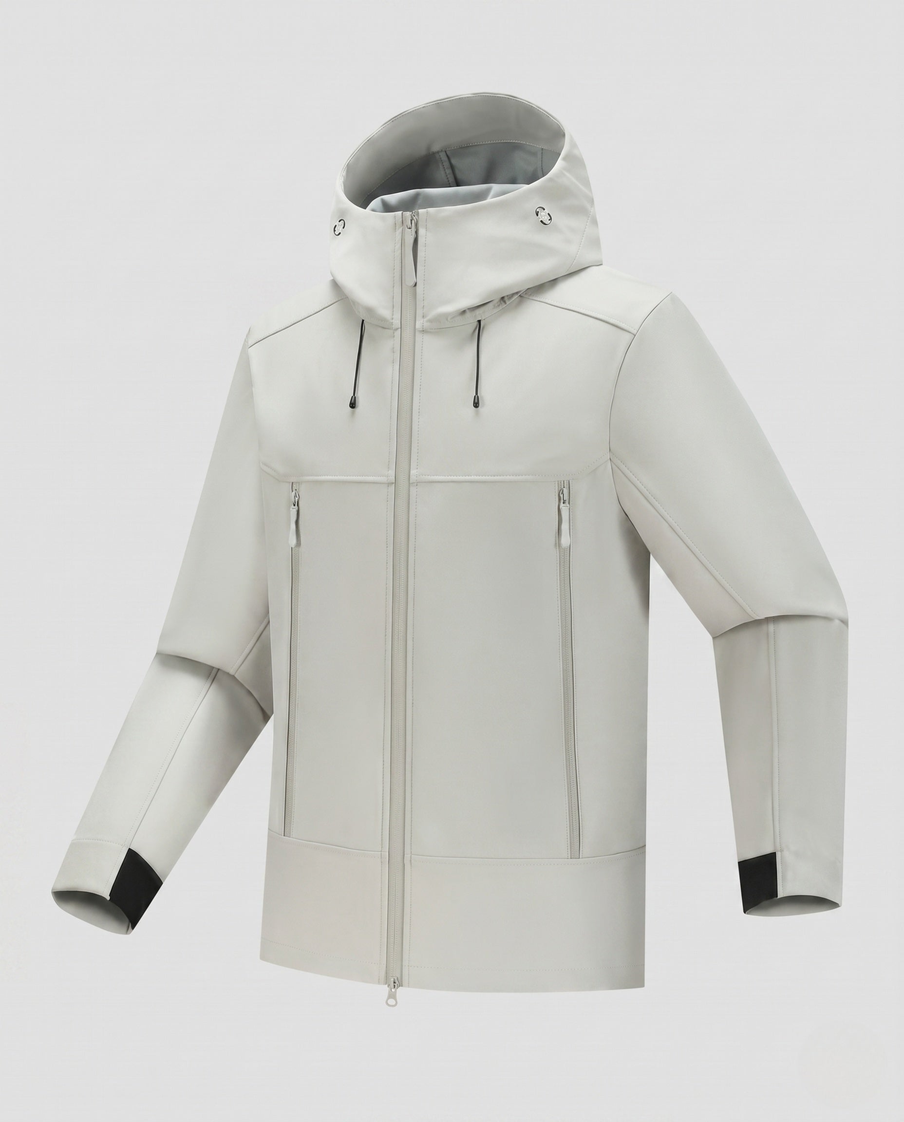 Women's Water-Repellent Outdoor Jacket with Adjustable Hood