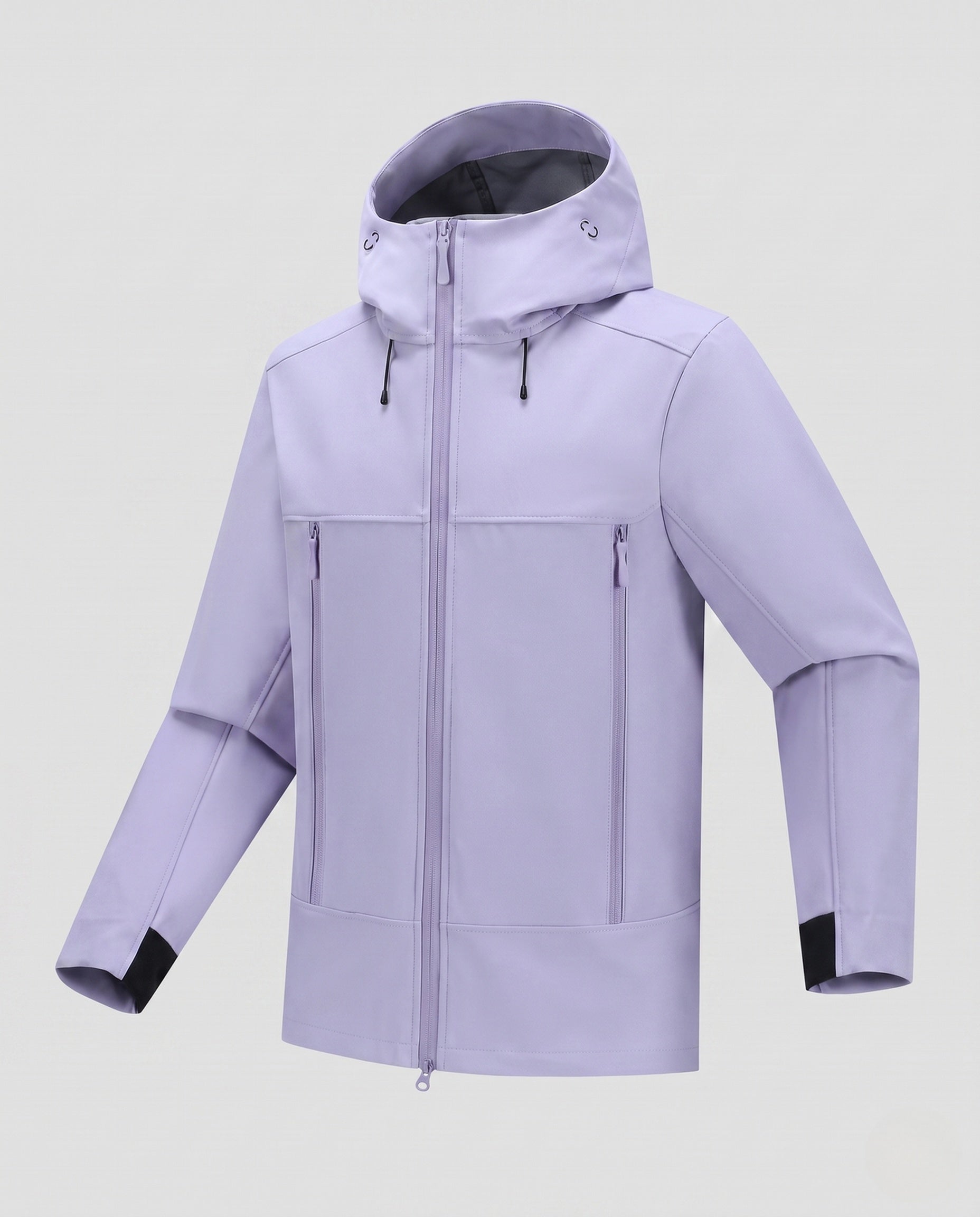 Women's Water-Repellent Outdoor Jacket with Adjustable Hood