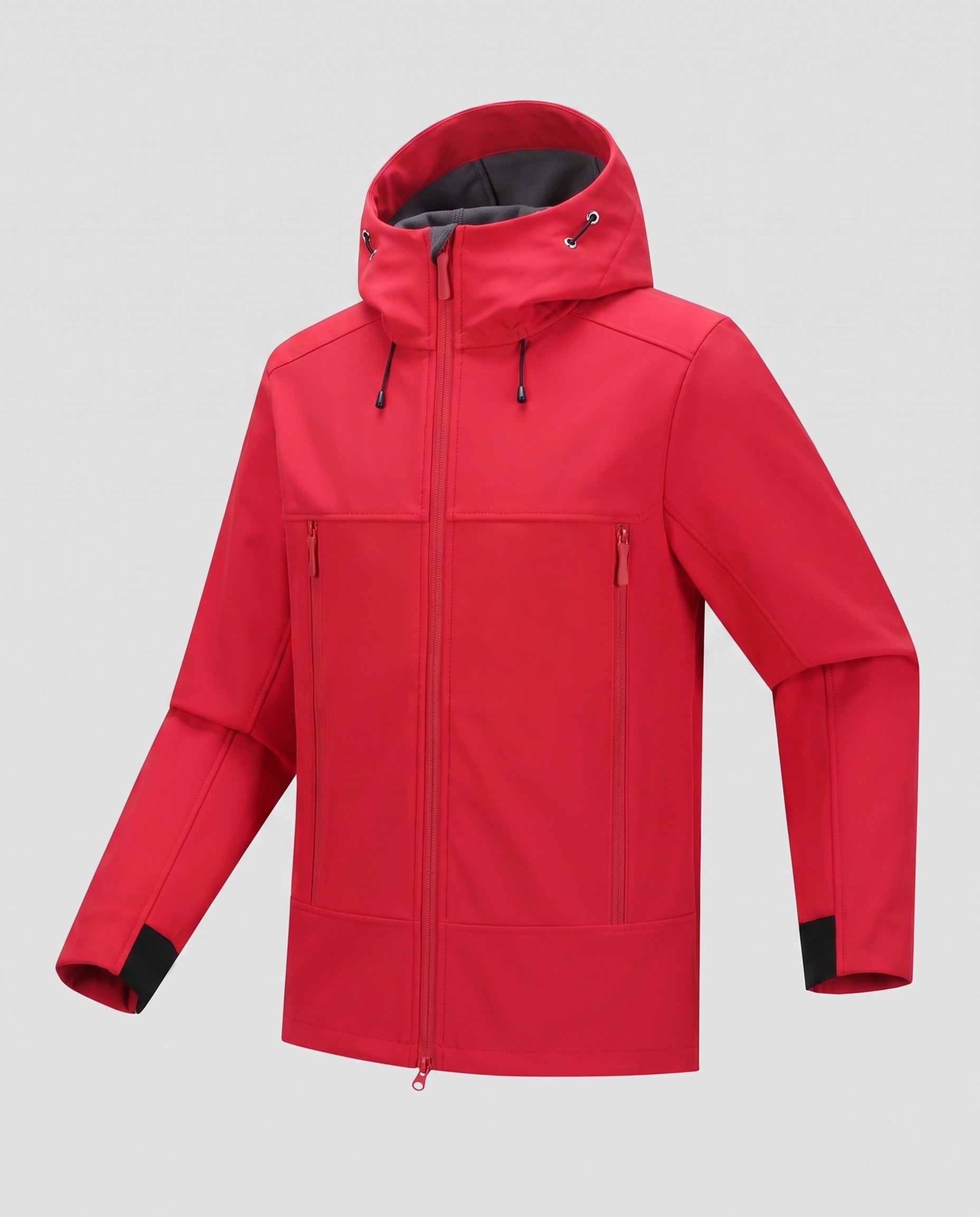 Women's Water-Repellent Outdoor Jacket with Adjustable Hood