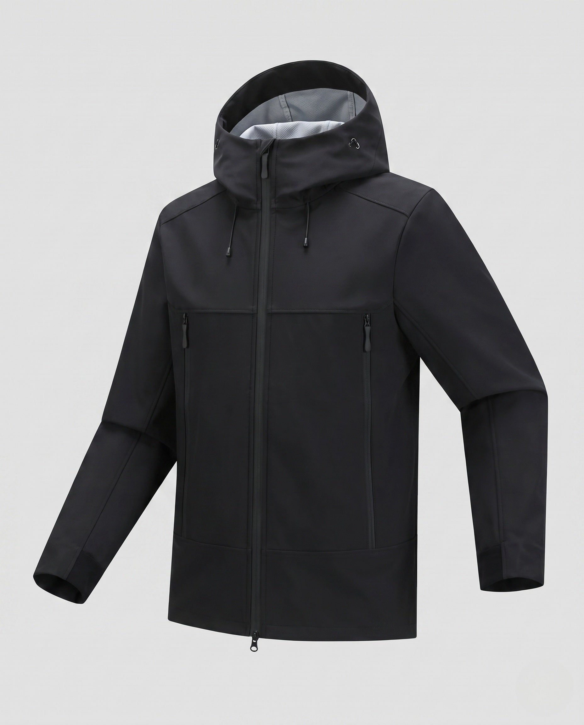 Women's Water-Repellent Outdoor Jacket with Adjustable Hood