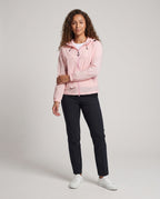 Women's Windproof Softshell Jacket with Adjustable Hood - Front View