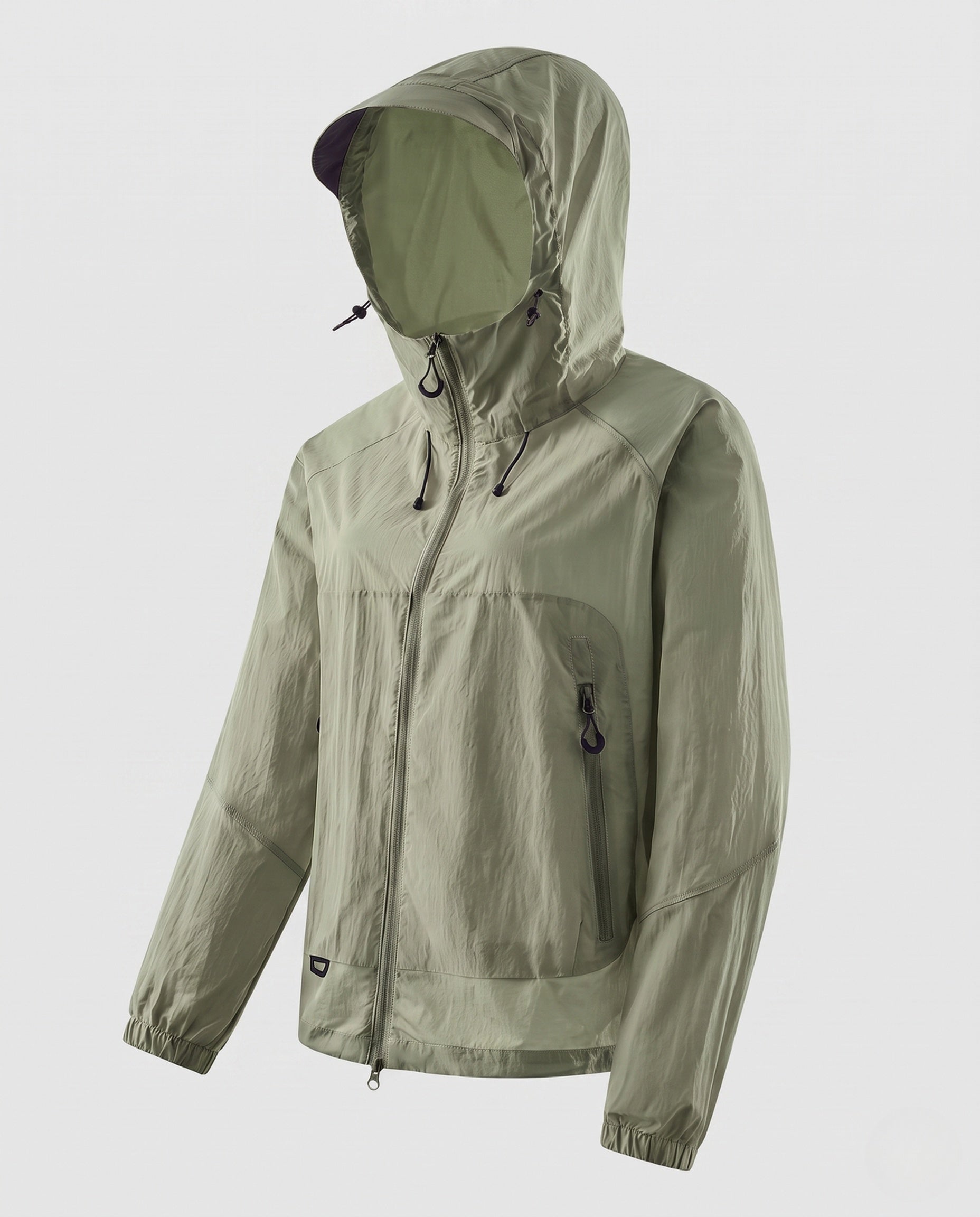 Women's Windproof Softshell Jacket with Adjustable Hood