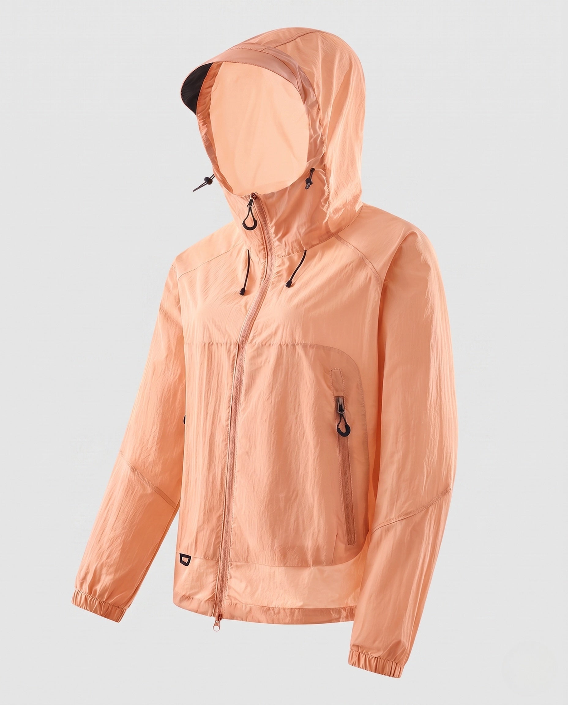 Women's Windproof Softshell Jacket with Adjustable Hood