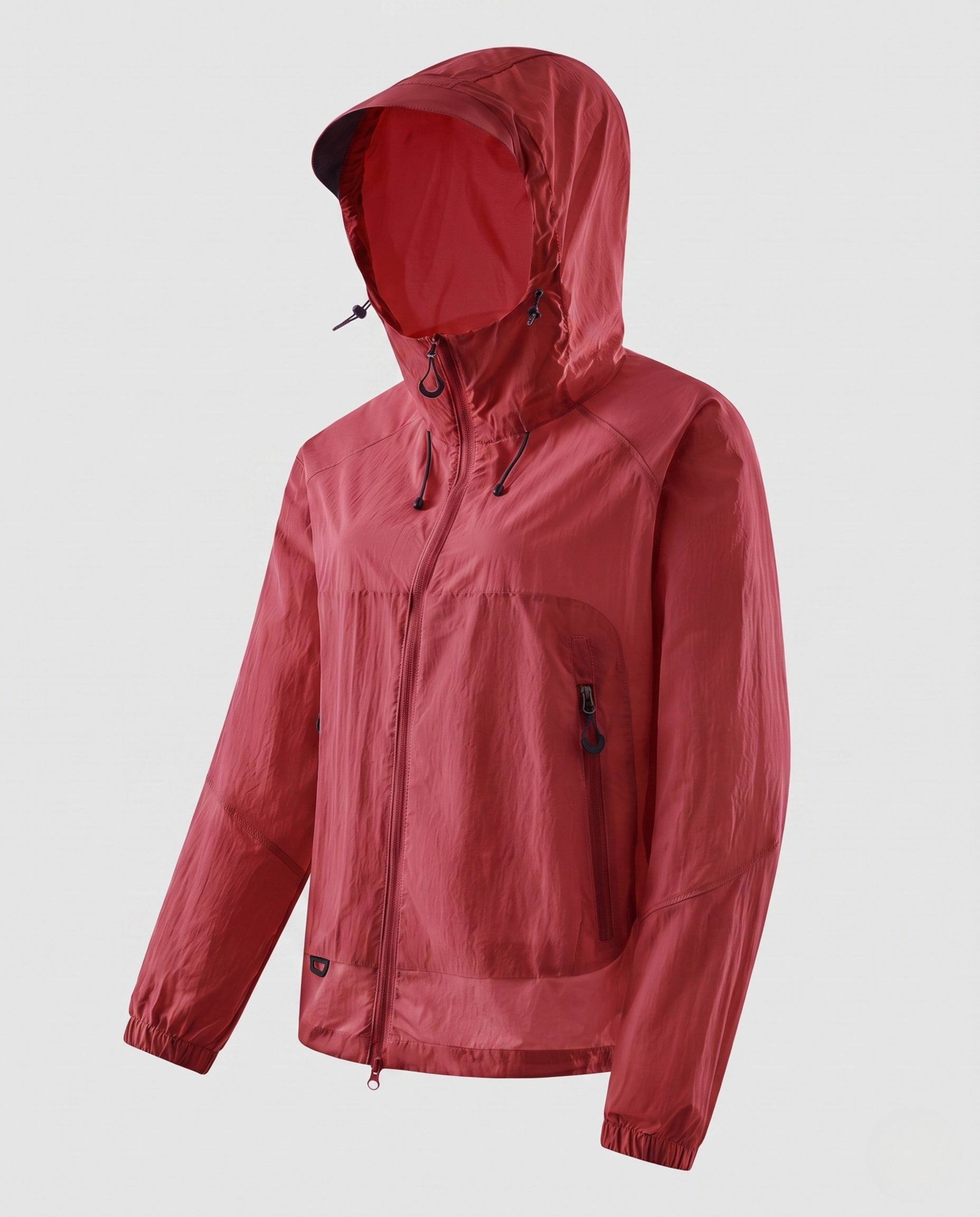 Women's Windproof Softshell Jacket with Adjustable Hood