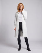 Women's Functional Coat with Hood and UV Protection - Front View
