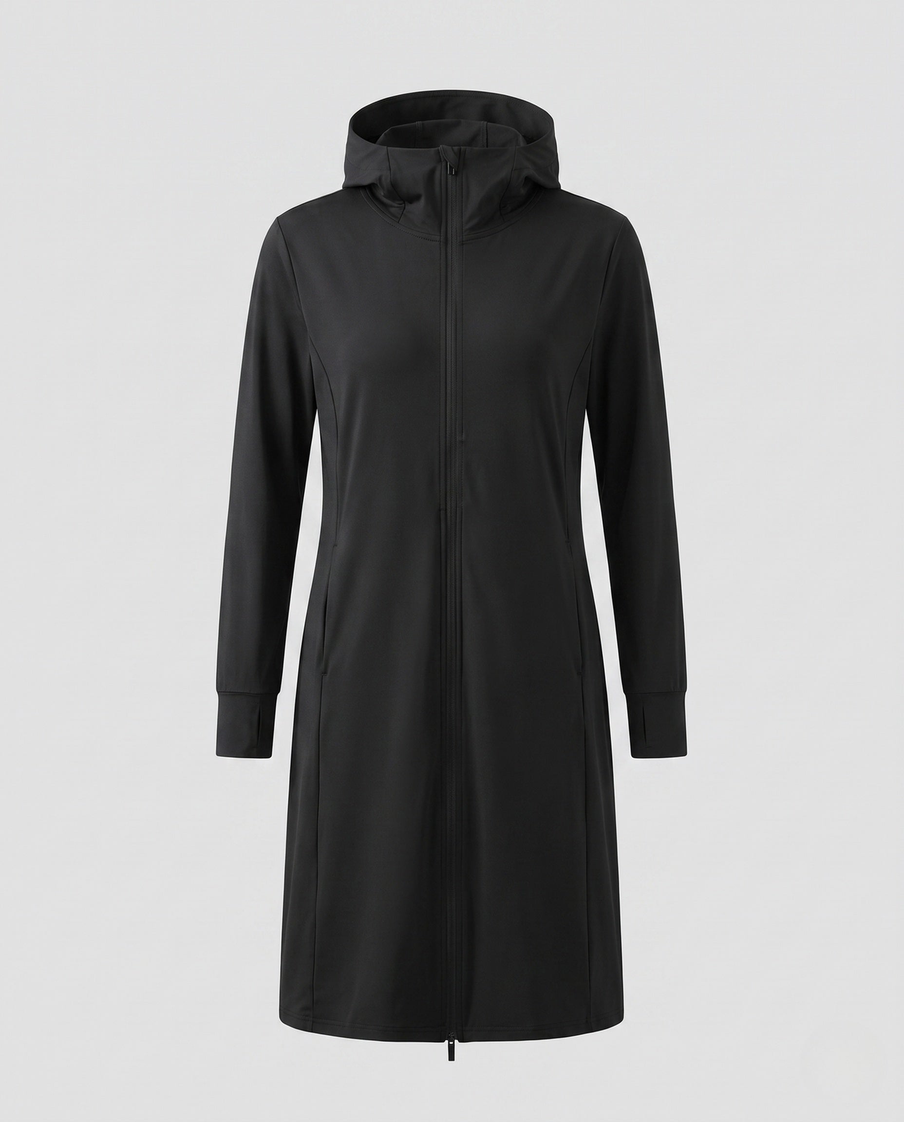 Women's Functional Coat with Hood and UV Protection