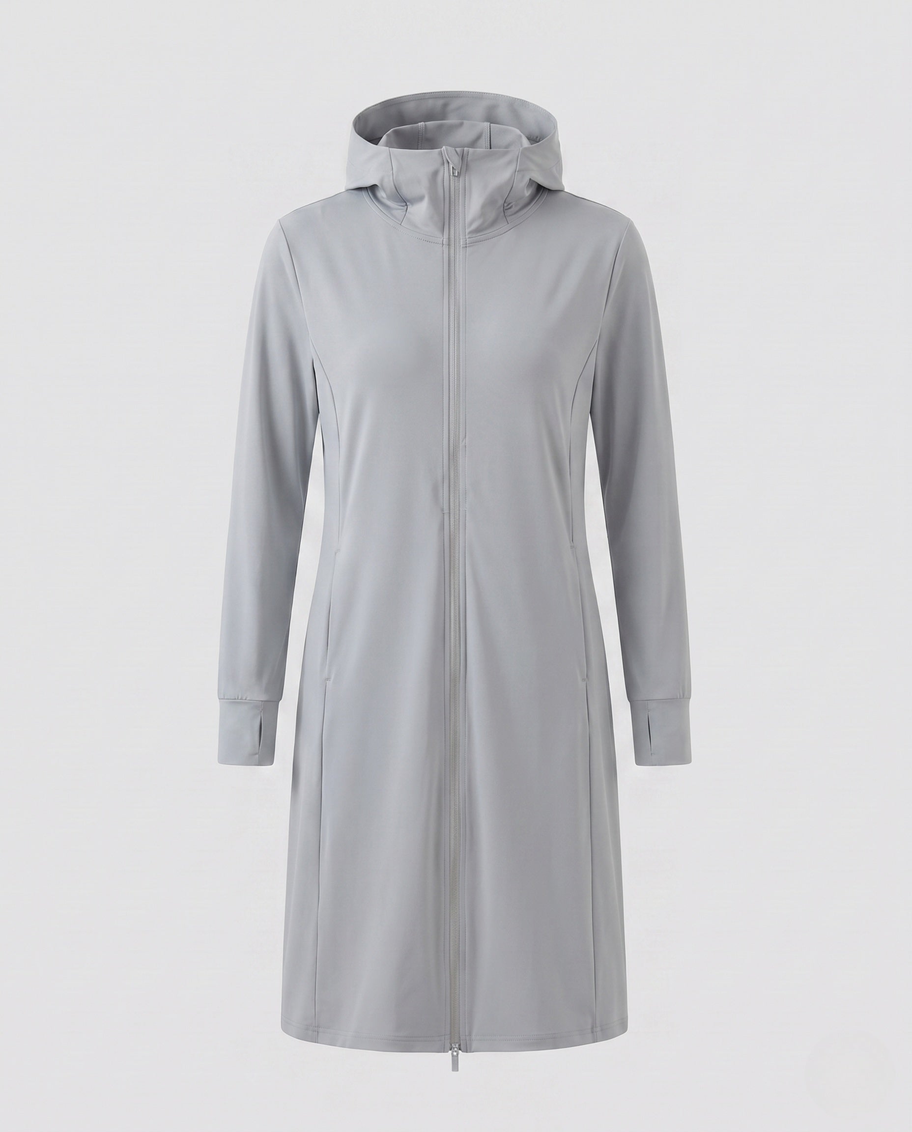 Women's Functional Coat with Hood and UV Protection