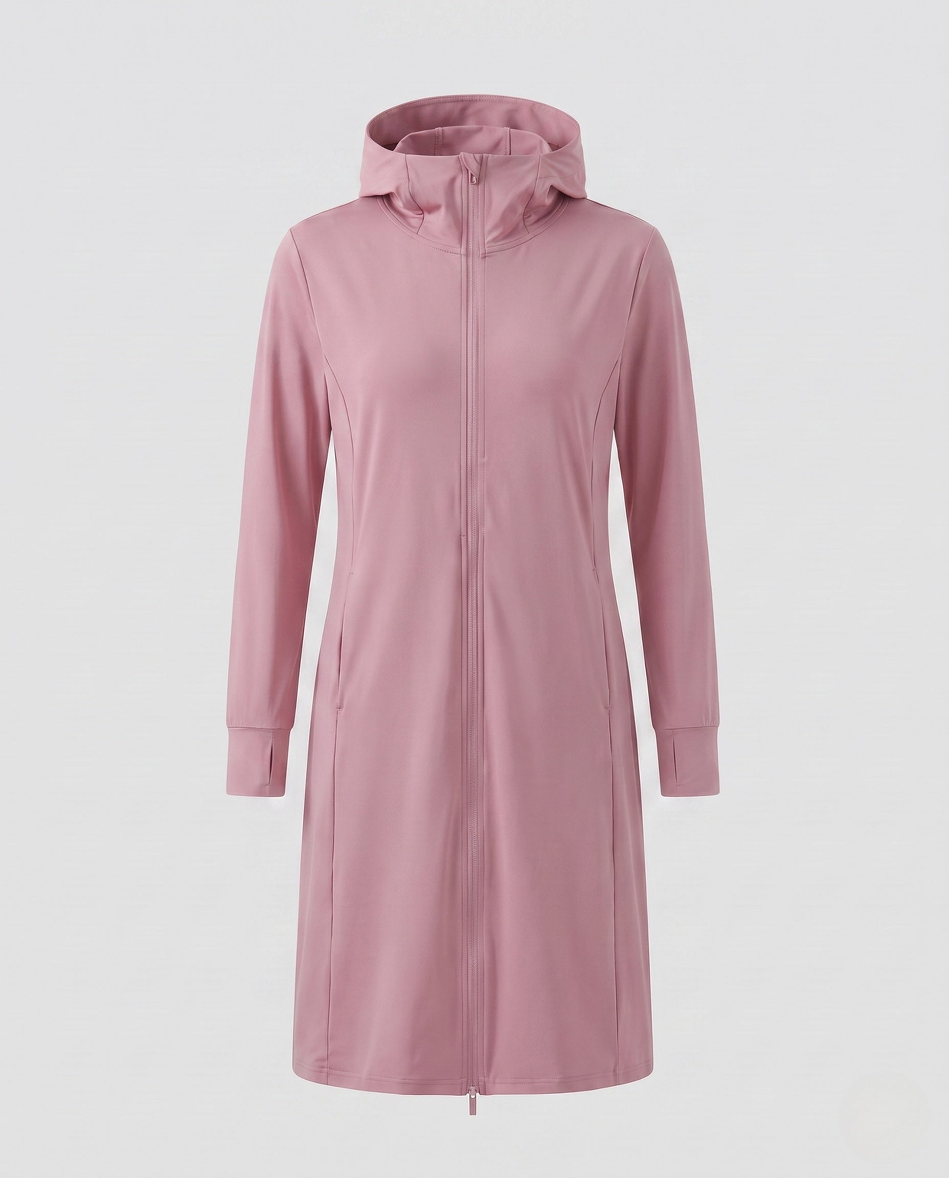 Women's Functional Coat with Hood and UV Protection