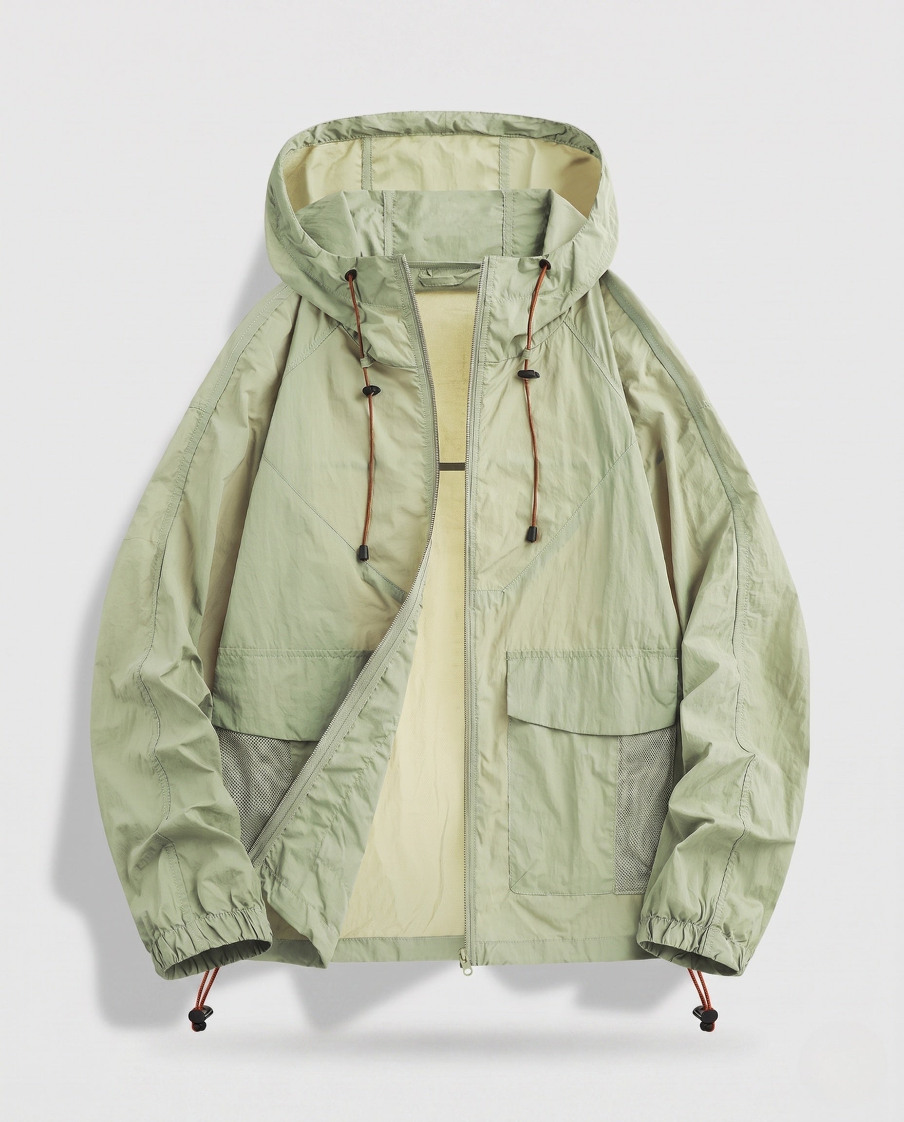 Women's Breathable Casual Jacket with Adjustable Hood