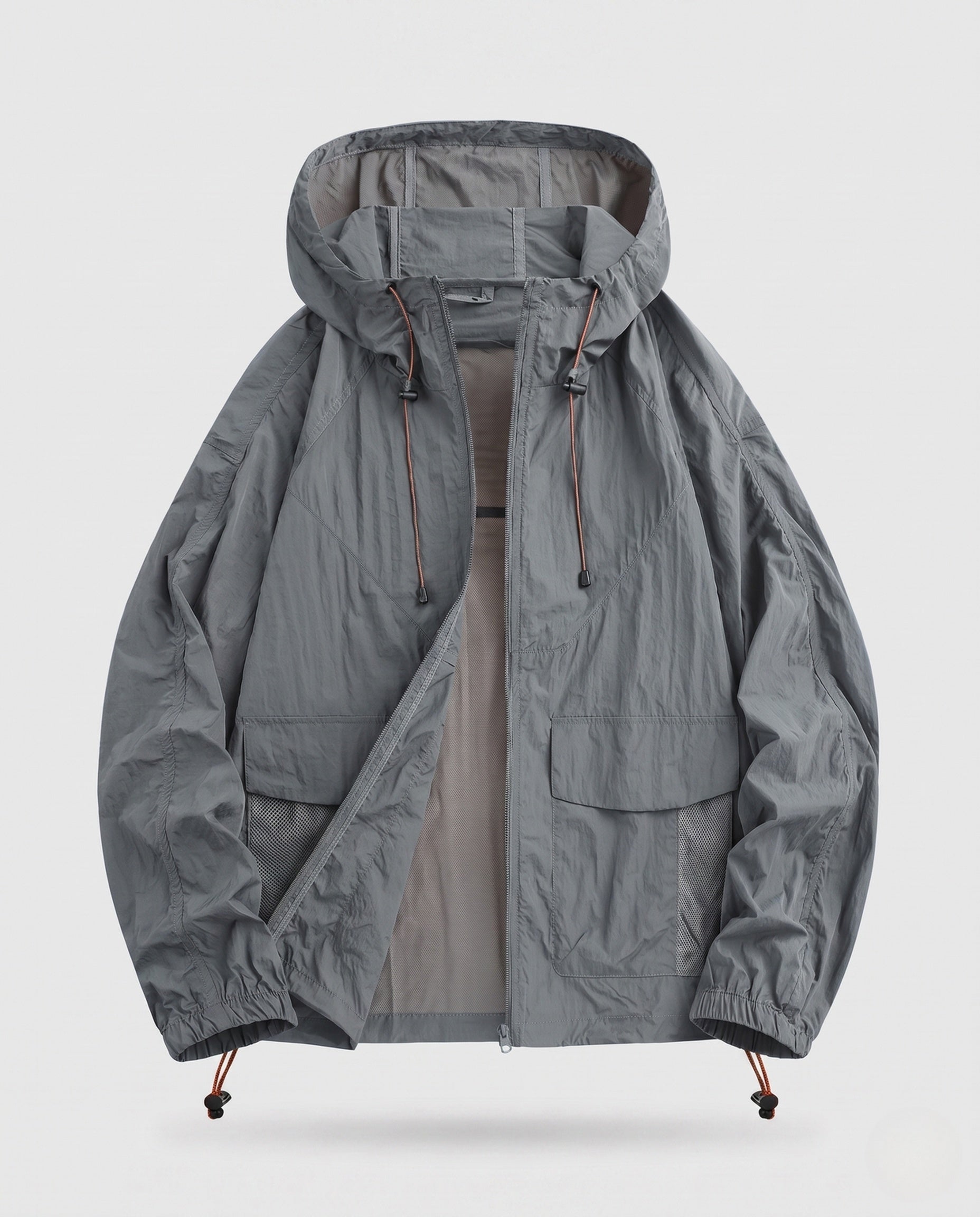 Women's Breathable Casual Jacket with Adjustable Hood