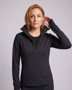 Women's Breathable Hoodie with UV Protection - Upper Body View
