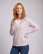 Women's Breathable Sports Jacket with UV Protection - Upper Body View
