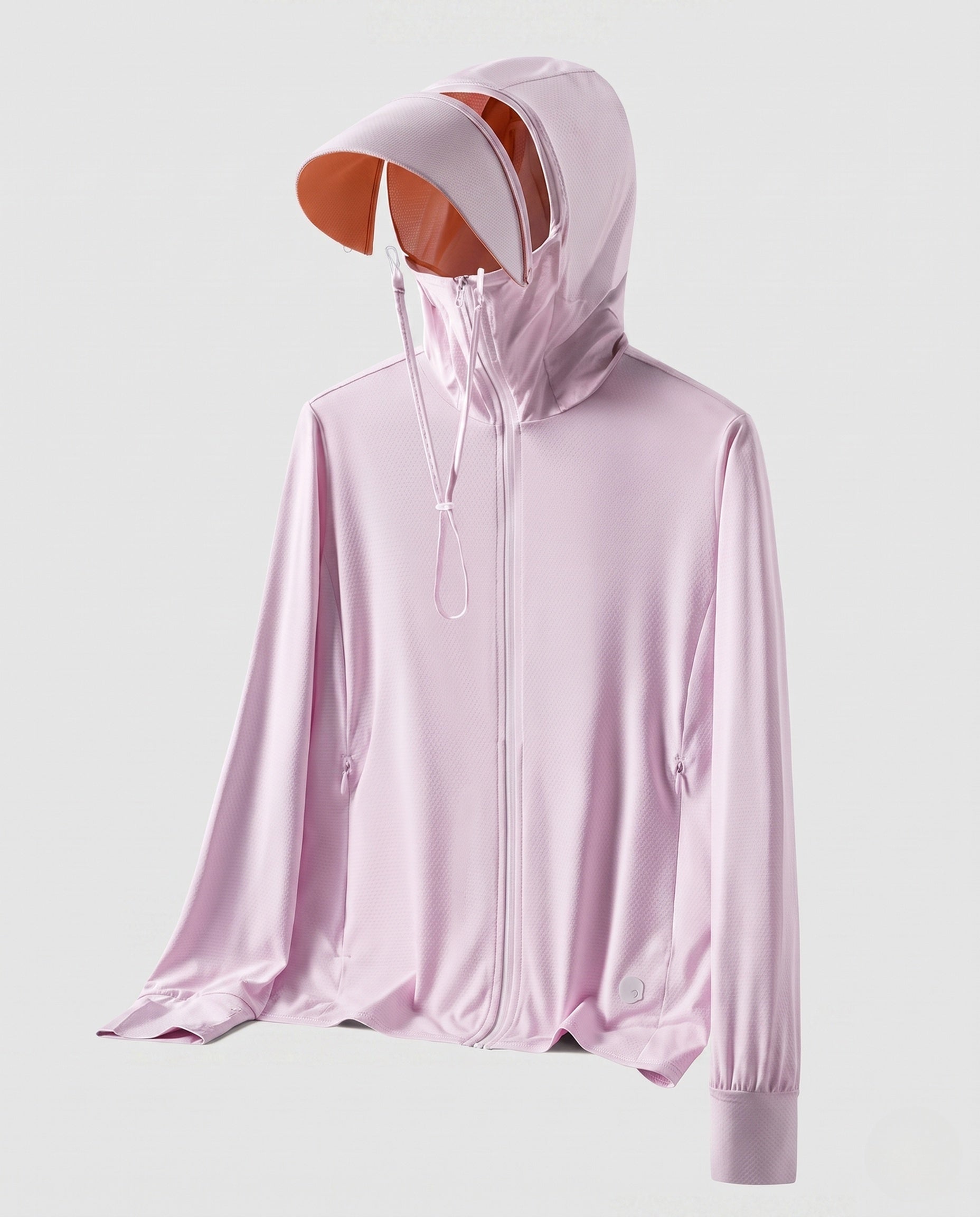 Women's Athletic and UV Protection Jacket with Adjustable Hood