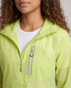 Women's Breathable UV Protection Jacket with Cooling Technology - Close-Up Detail