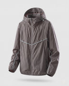 Women's Breathable UV Protection Jacket with Adjustable Hood
