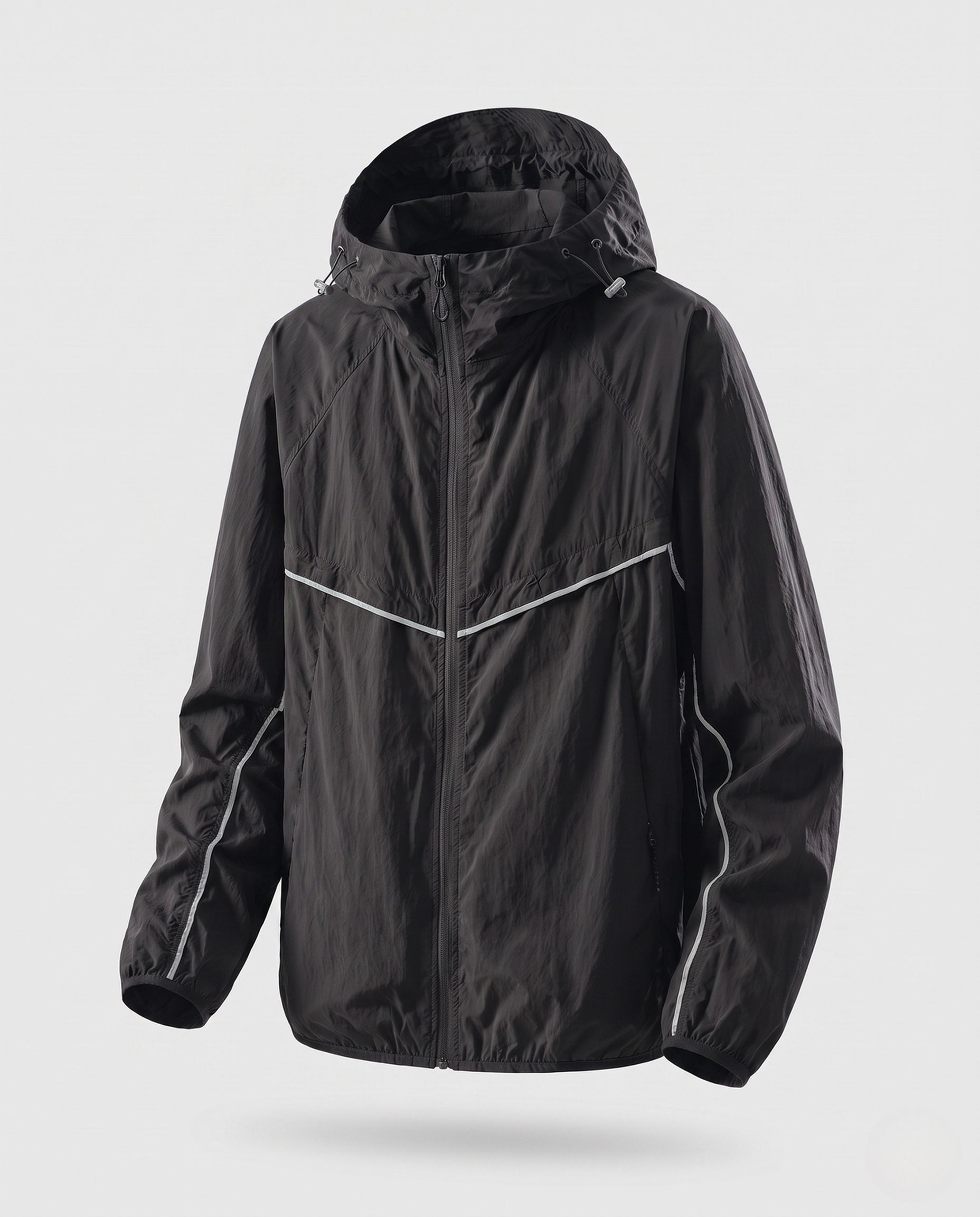 Women's Breathable UV Protection Jacket with Adjustable Hood