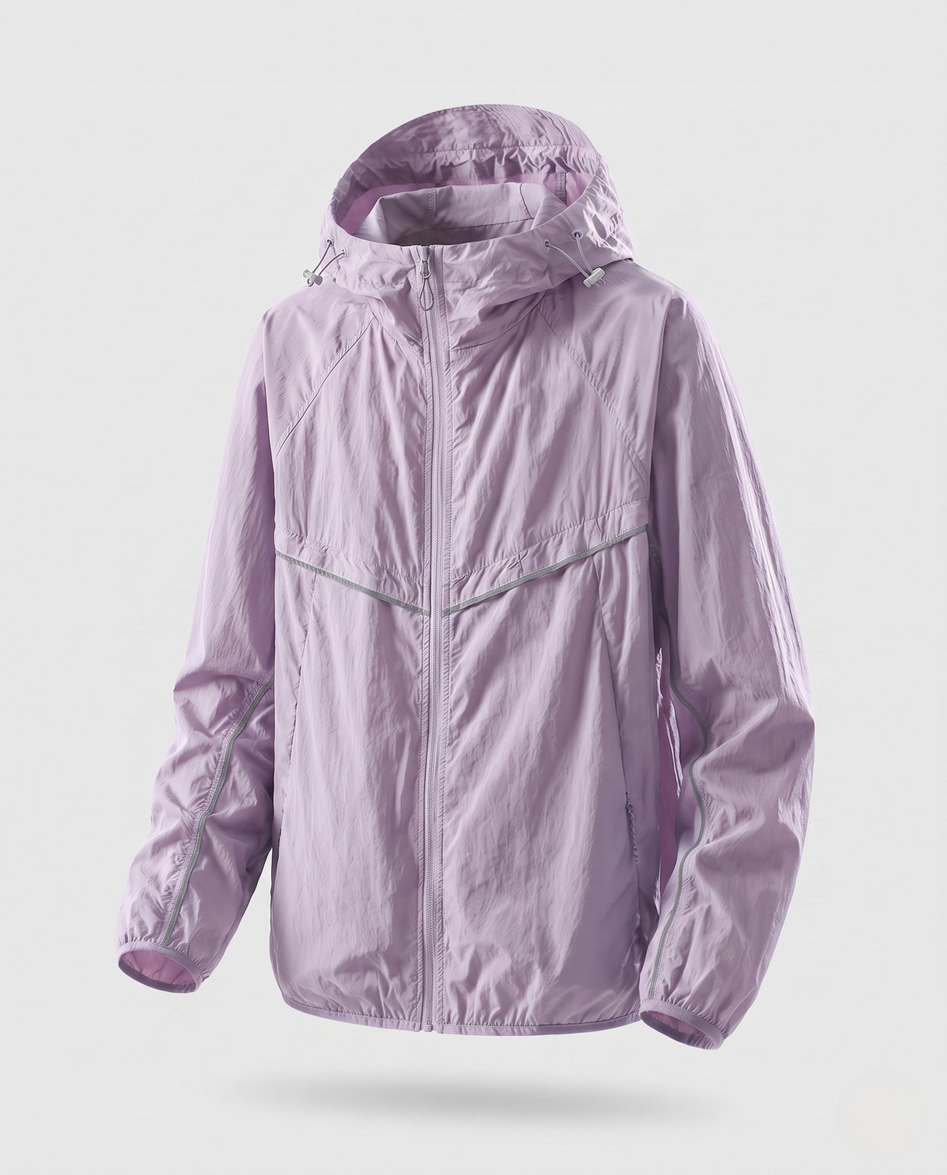 Women's Breathable UV Protection Jacket with Adjustable Hood