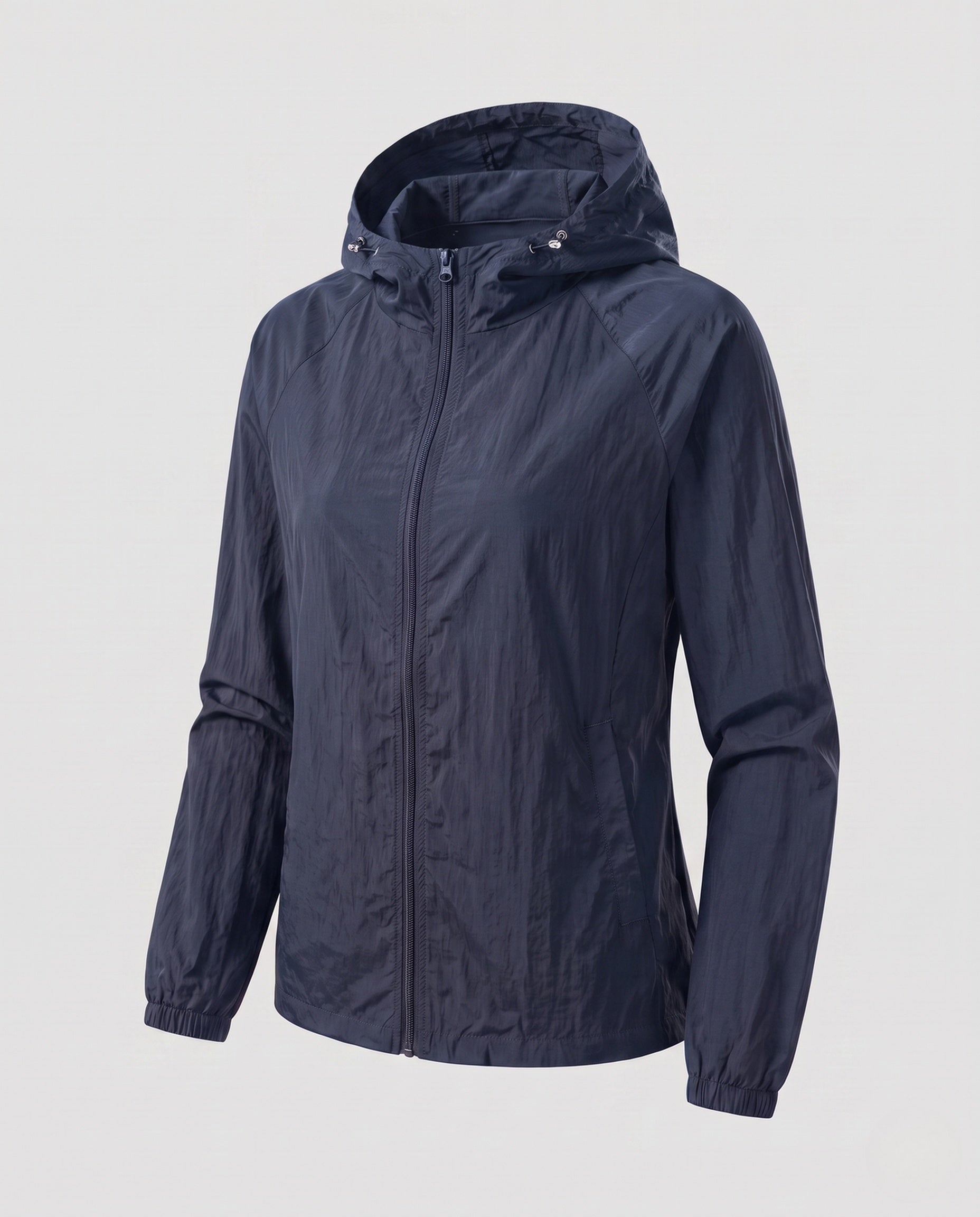 Women's Breathable UV Protection Jacket with Adjustable Hood