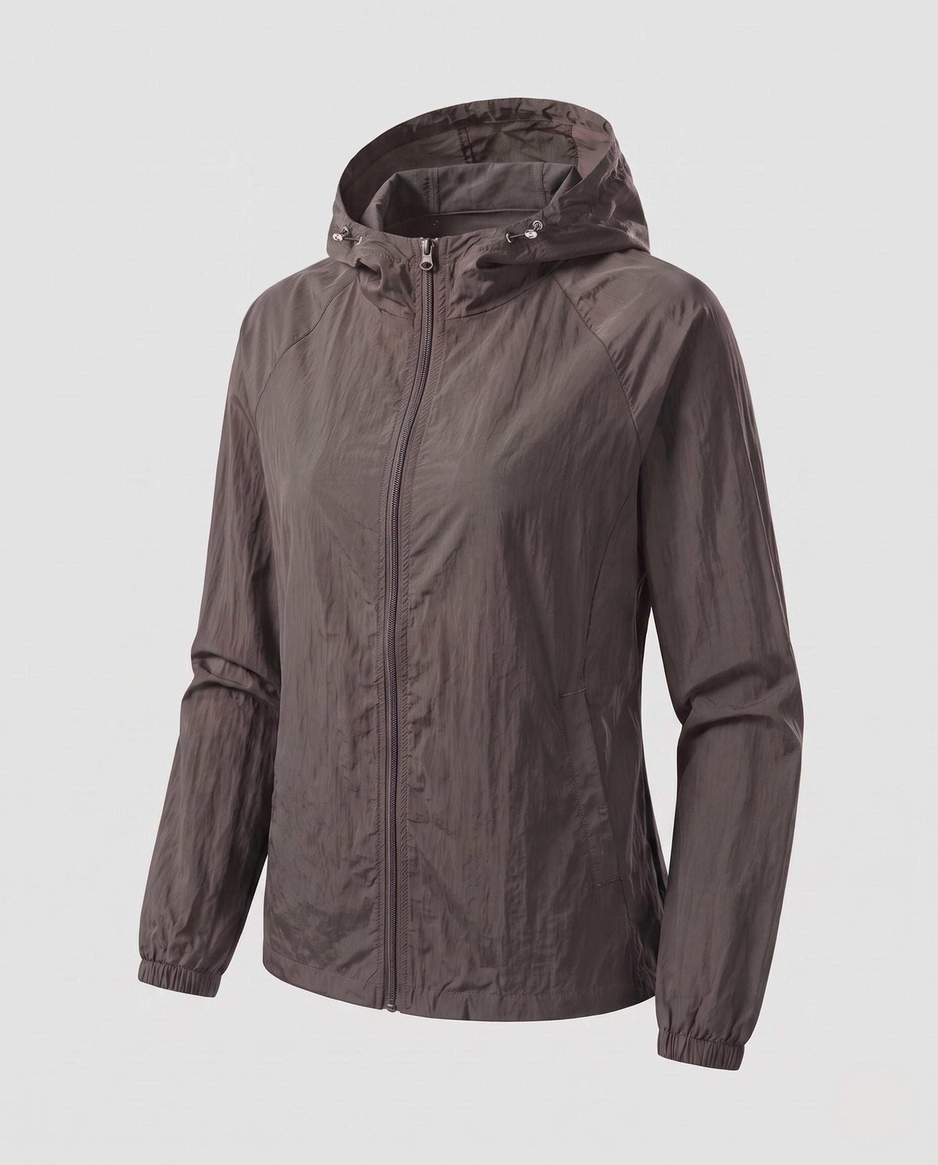 Women's Breathable UV Protection Jacket with Adjustable Hood