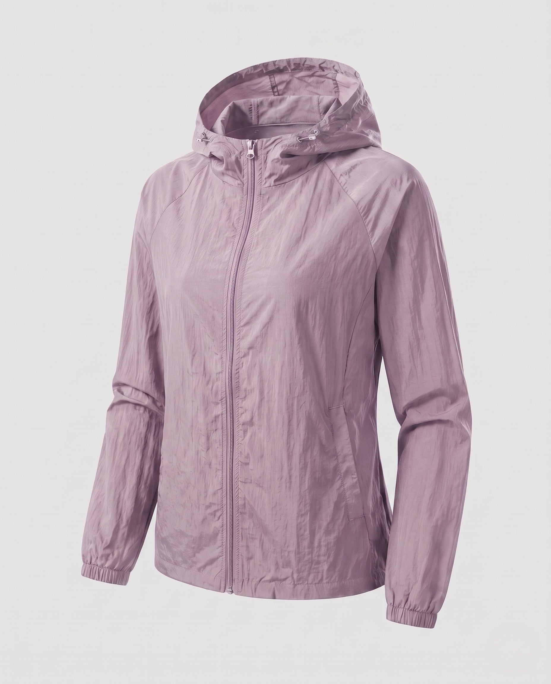 Women's Breathable UV Protection Jacket with Adjustable Hood