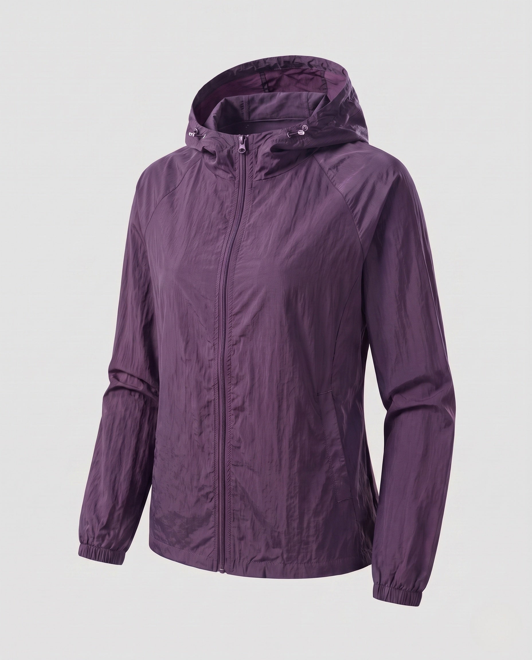 Women's Breathable UV Protection Jacket with Adjustable Hood
