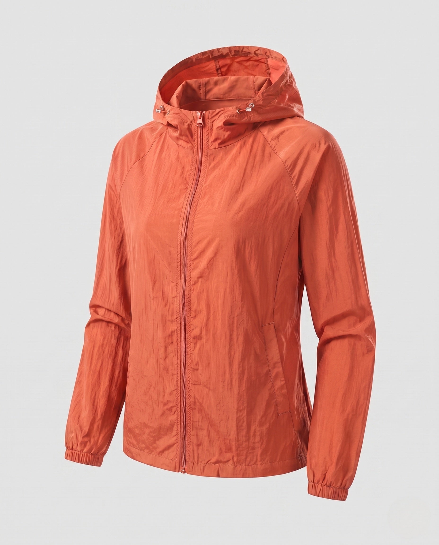 Women's Breathable UV Protection Jacket with Adjustable Hood