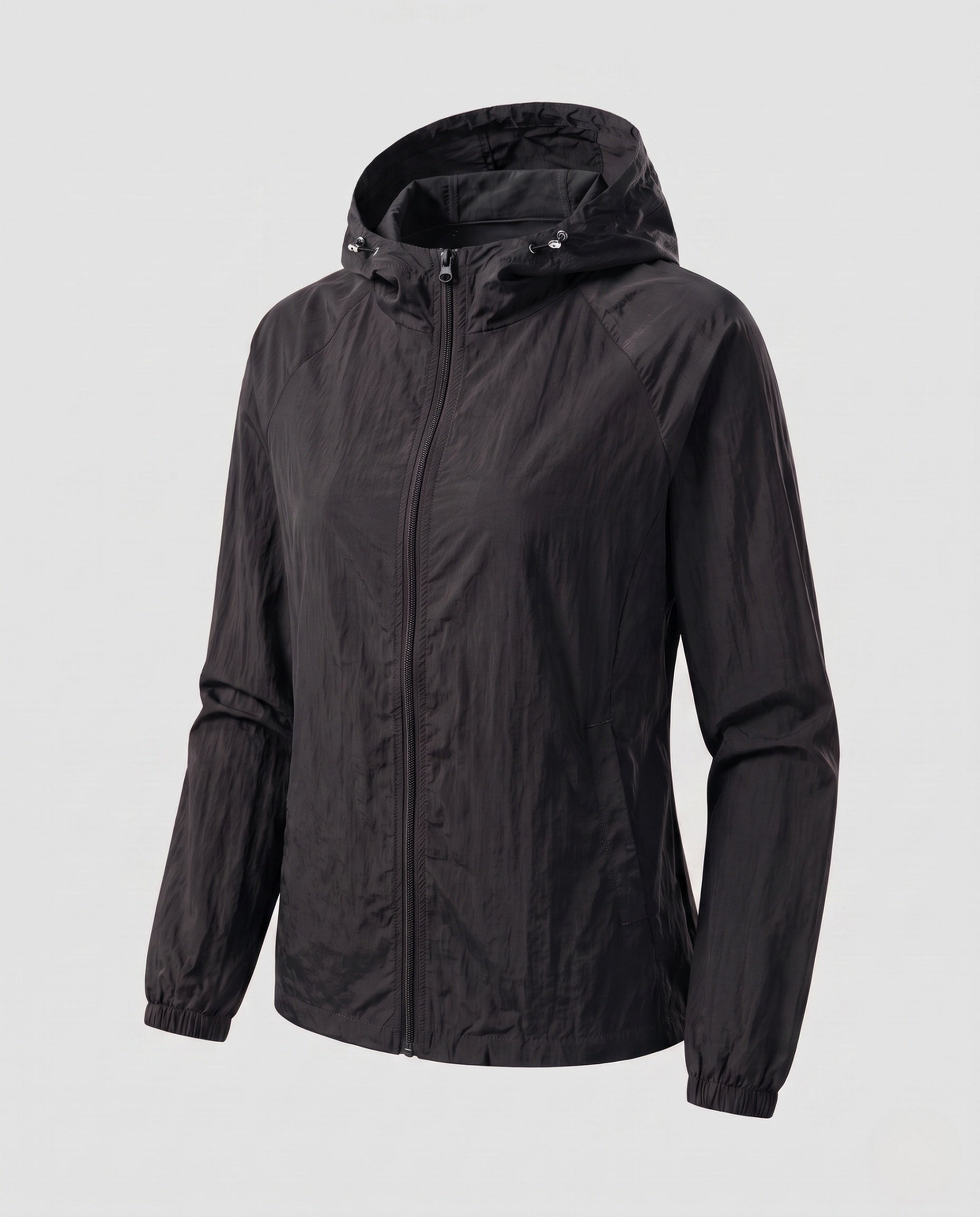 Women's Breathable UV Protection Jacket with Adjustable Hood