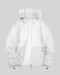 Women's Breathable Windbreaker Jacket with Adjustable Hood