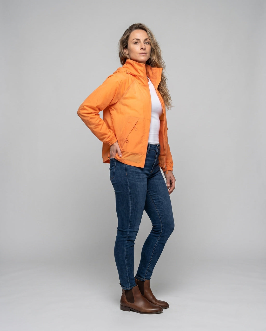 Women's Functional UV Protection Jacket with Breathable Design - Front View