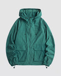 Women's Functional Jacket with Breathable Inserts and Adjustable Hood