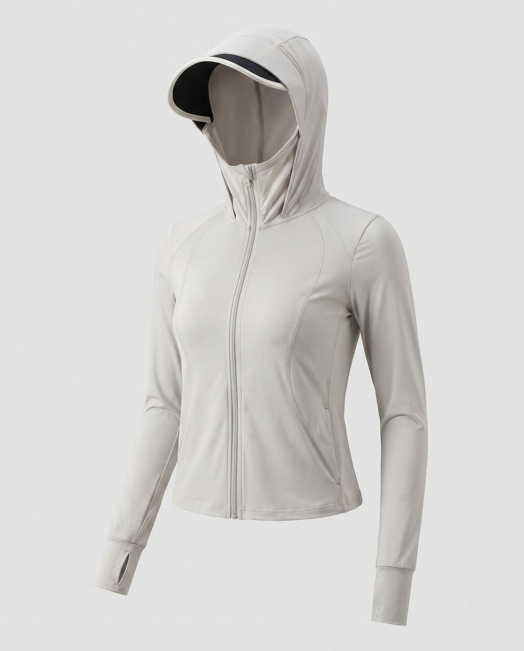 Women's Functional Jacket with UV Protection and Adjustable Hood