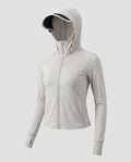 Women's Functional Jacket with UV Protection and Adjustable Hood