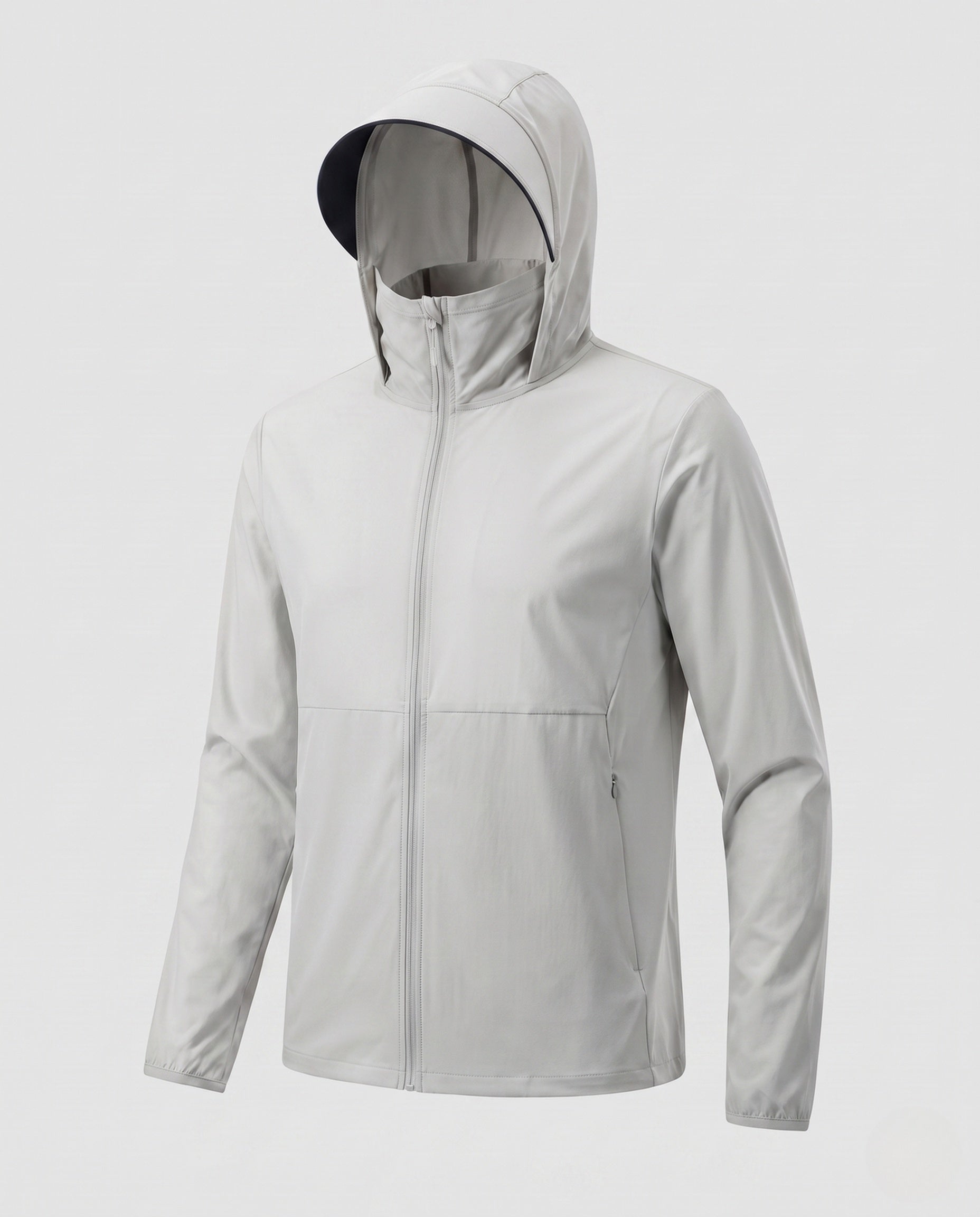 Women's Lightweight Functional Jacket with Stowable Hood Design