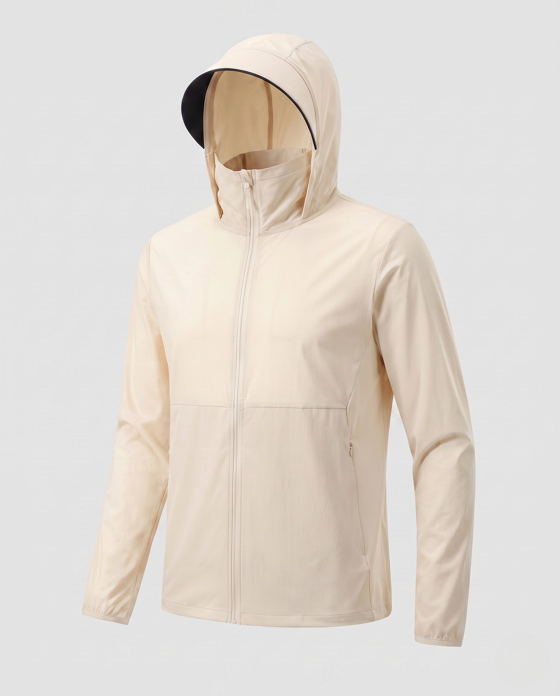 Women's Lightweight Functional Jacket with Stowable Hood Design