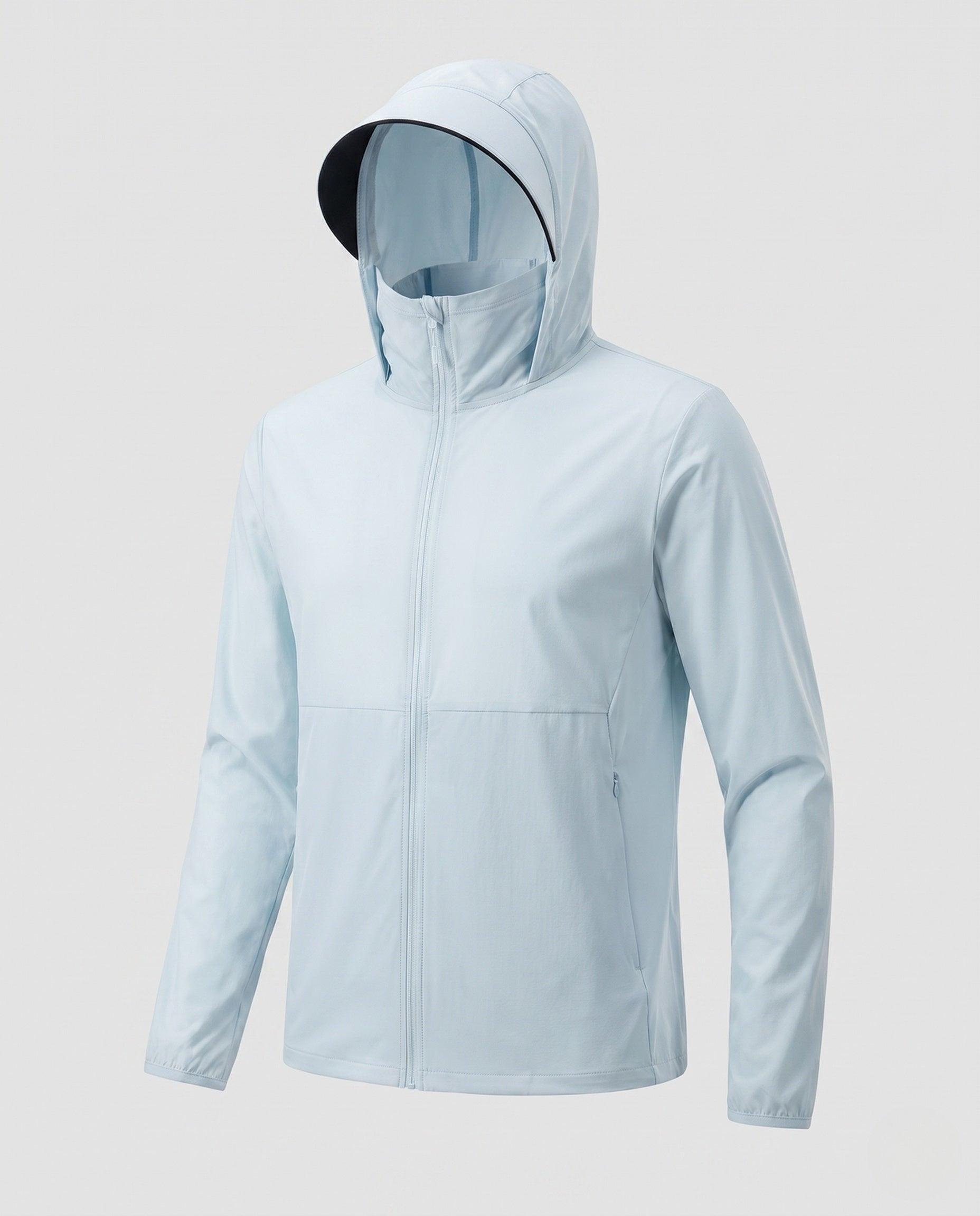 Women's Lightweight Functional Jacket with Stowable Hood Design