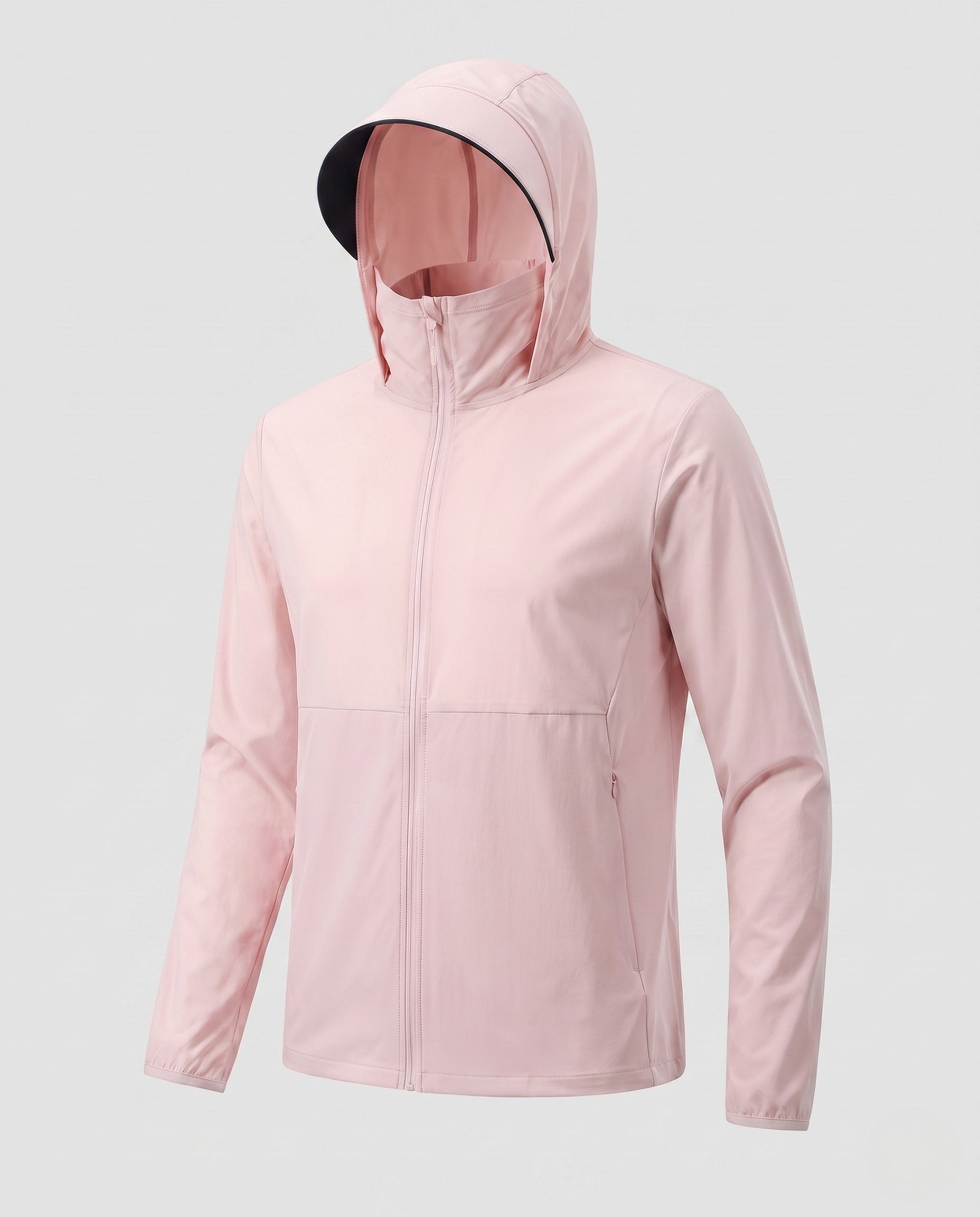 Women's Lightweight Functional Jacket with Stowable Hood Design