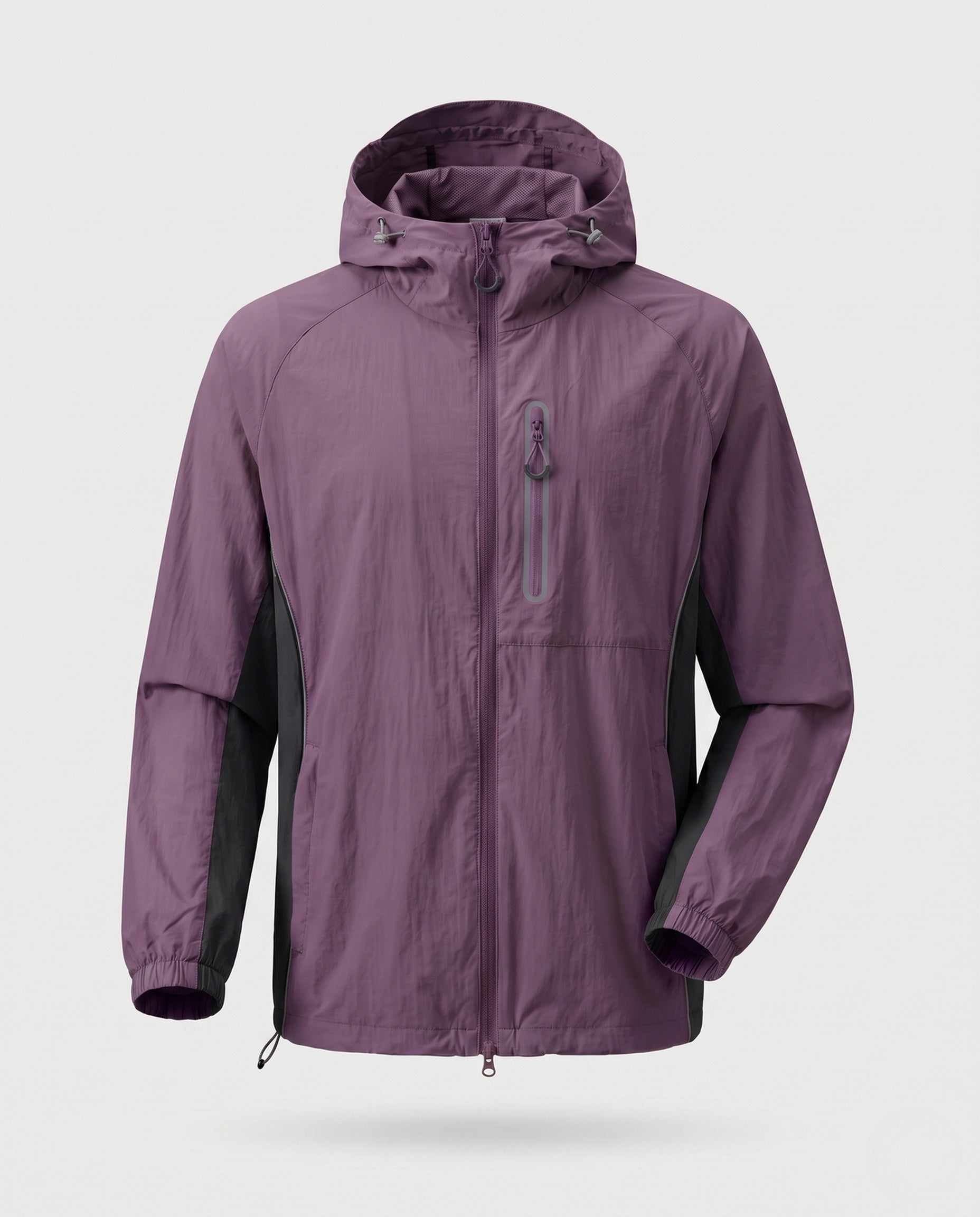 Women's Lightweight Functional Jacket with Adjustable Hood Design