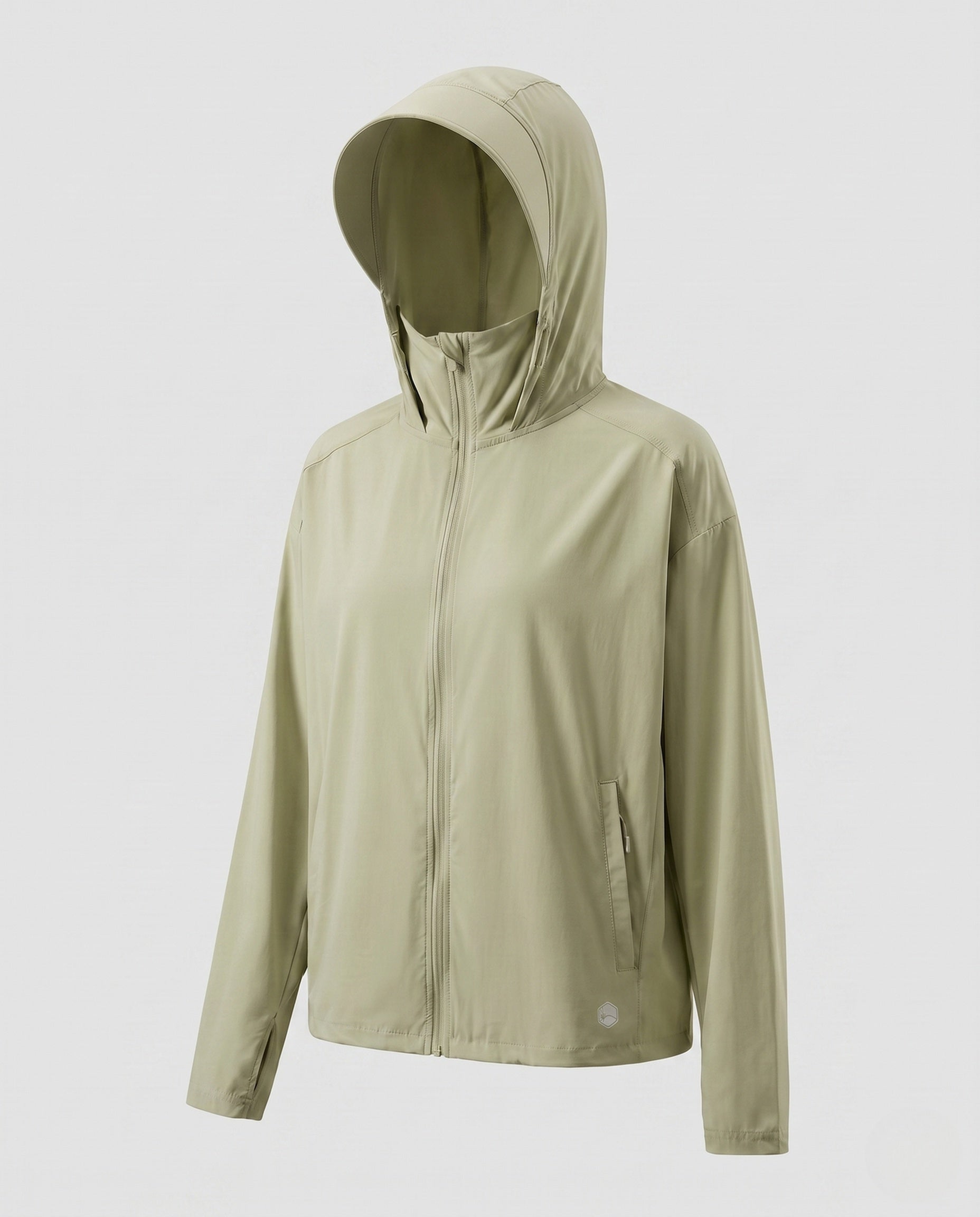 Women's Lightweight Functional Jacket with Adjustable Hood