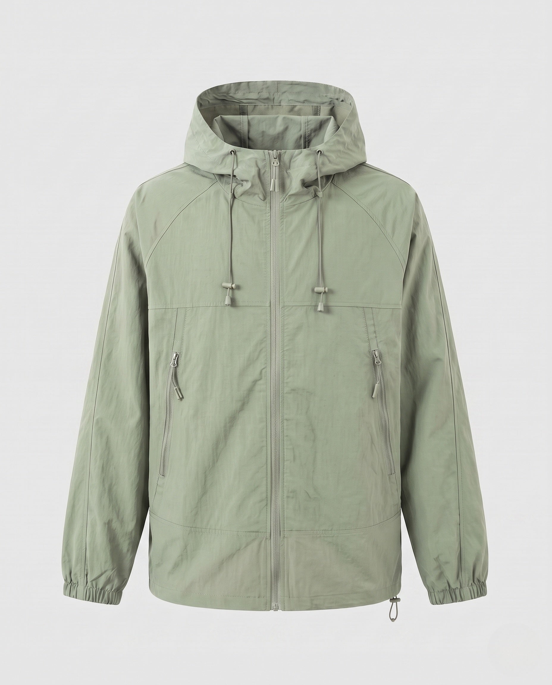 Women's Lightweight Outdoor Jacket with Adjustable Hood