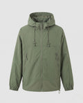 Women's Lightweight Outdoor Jacket with Adjustable Hood