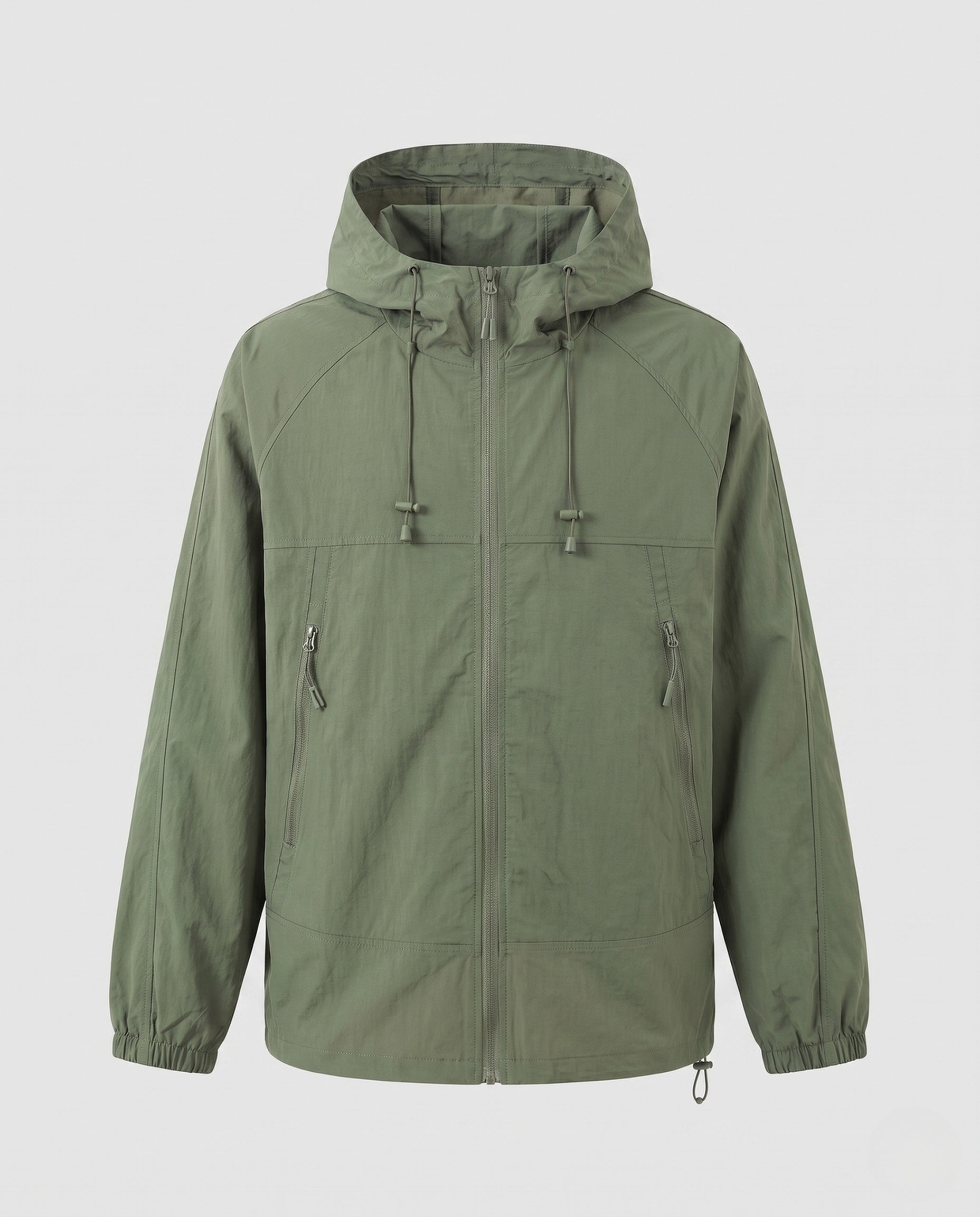Women's Lightweight Outdoor Jacket with Adjustable Hood