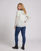 Women's Lightweight Cycling Jacket with Practical Hood Design - Back View