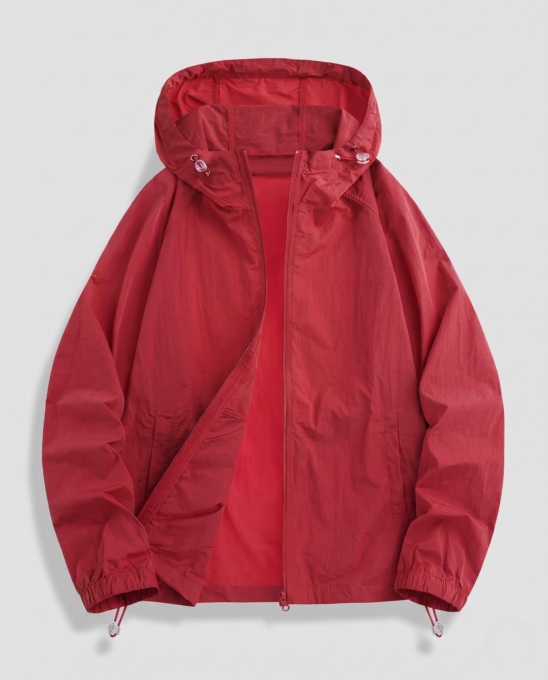 Women's Lightweight Transitional Jacket with Practical Pockets, Hood