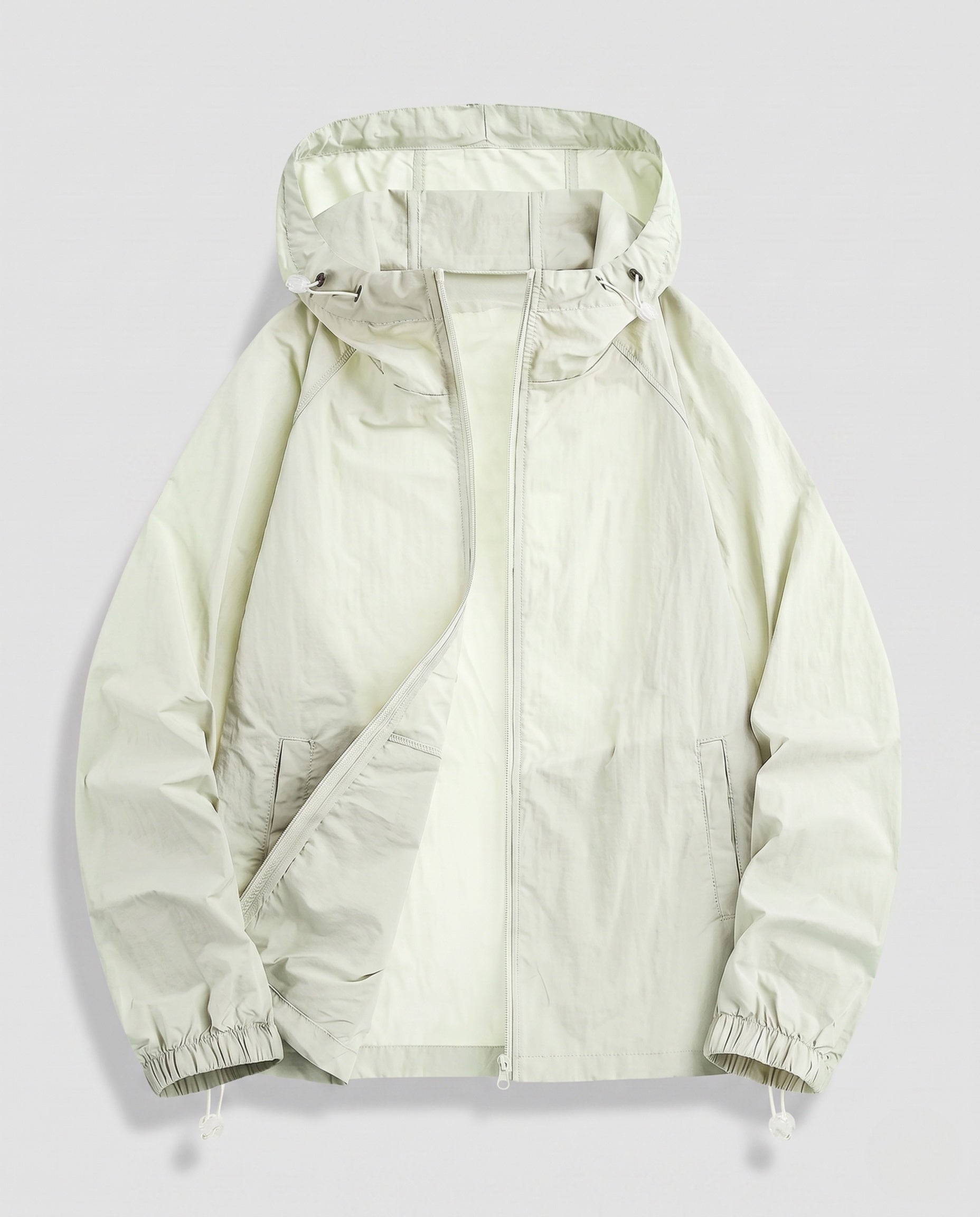 Women's Lightweight Transitional Jacket with Practical Pockets, Hood