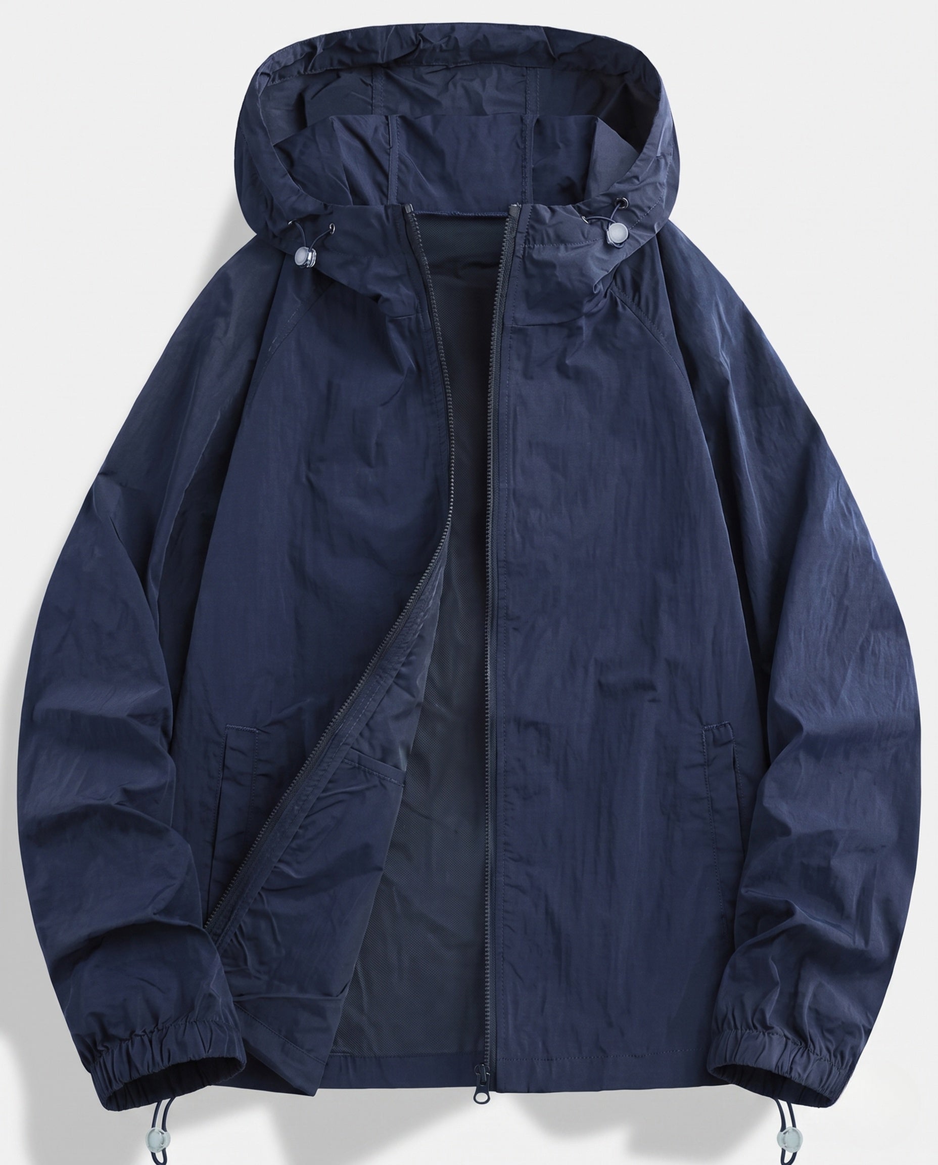 Women's Lightweight Transitional Jacket with Practical Pockets, Hood