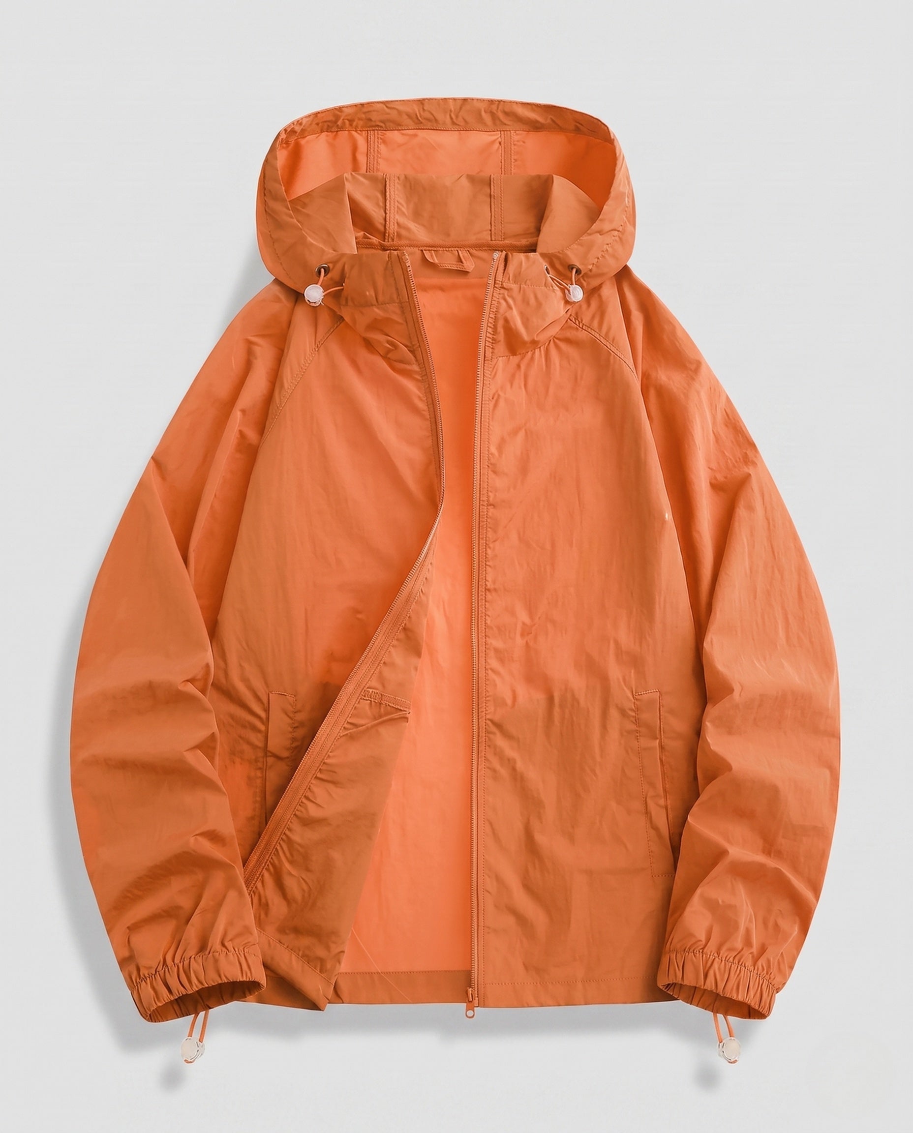 Women's Lightweight Transitional Jacket with Practical Pockets, Hood