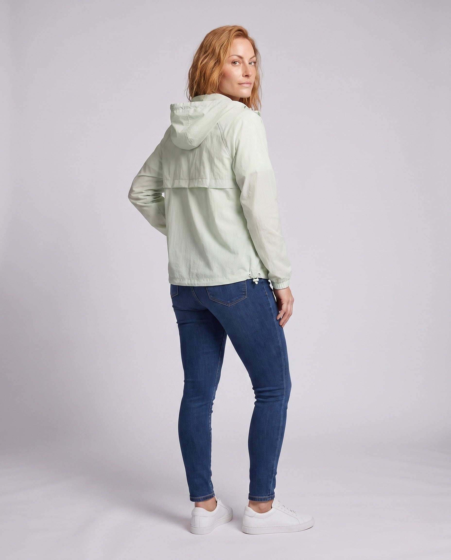 Women's Lightweight and Breathable Hoodie with UV Protection - Back View