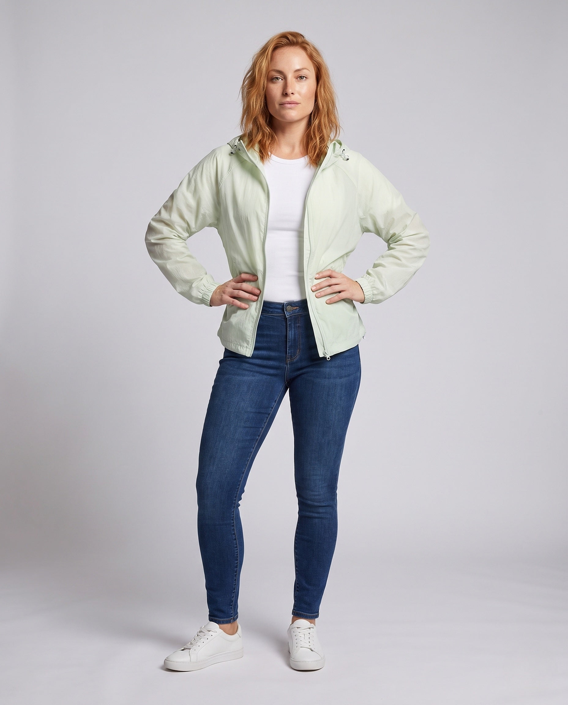 Women's Lightweight and Breathable Hoodie with UV Protection - Front View