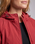 Women's Lightweight and Breathable Hooded Jacket - Close-Up Detail